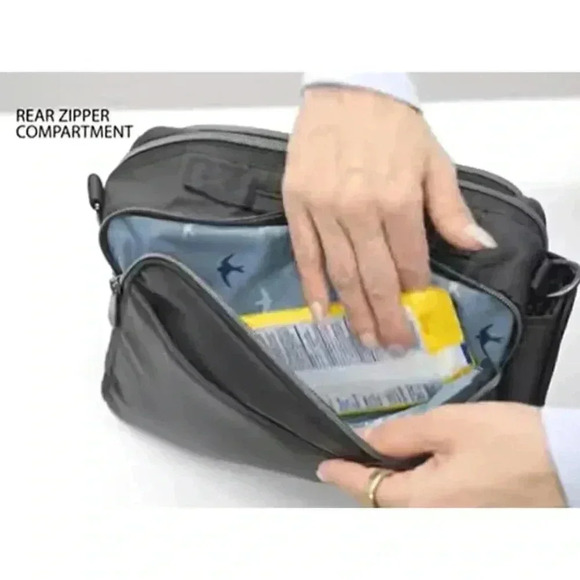 LUG Rider Crossbody / Shoulder Bag / Top Handle Bag - Black - Picture 12 of 16